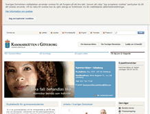 Tablet Screenshot of kammarratten.goteborg.se